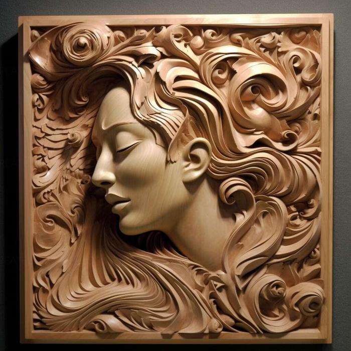 نموذج ثلاثي الأبعاد لآلة CNC 3D Art 